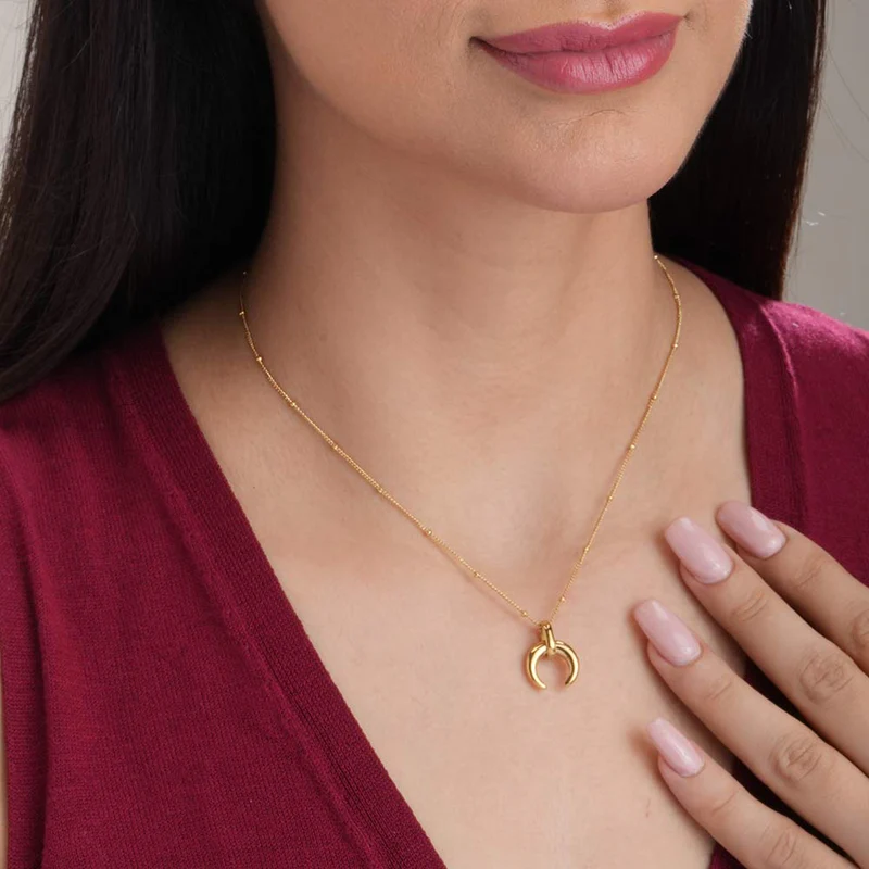 Tiny Horn Necklace - Image 2