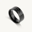 Dazzling Black Stone Ring