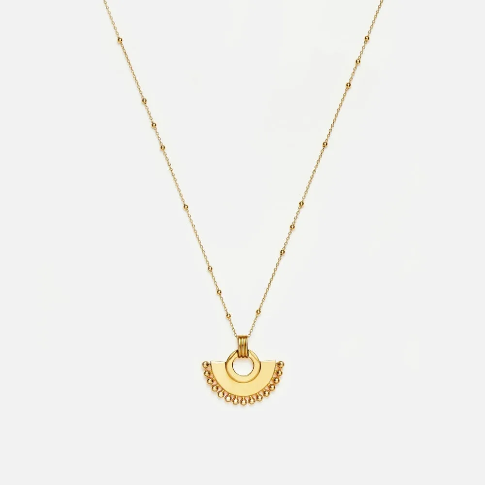 Zenyu Fan Necklace
